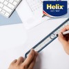 Helix - 2-in-1 Ruler - Integrated Circle Templates - Innovative