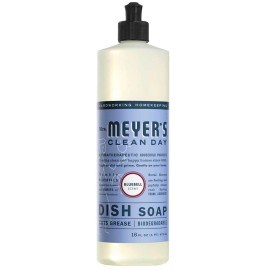 Mrs Meyers Clean Day Dish Soap Bluebell Scent - 16 Oz - Pack of 2