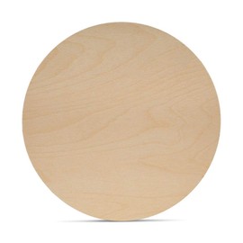 Wood Circles 13 inch, 1/8 Inch Thick, Birch Plywood Discs, Pack of 1 Unfinished Wood Circles for Crafts, Wood Rounds by Woodpeckers