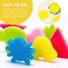 30Pcs Sponge Painting Shapes, Painting Craft Sponge with Different Shape,