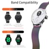 Hiseus Metal Strap Compatible with Withings ScanWatch 42 mm, Stainless
