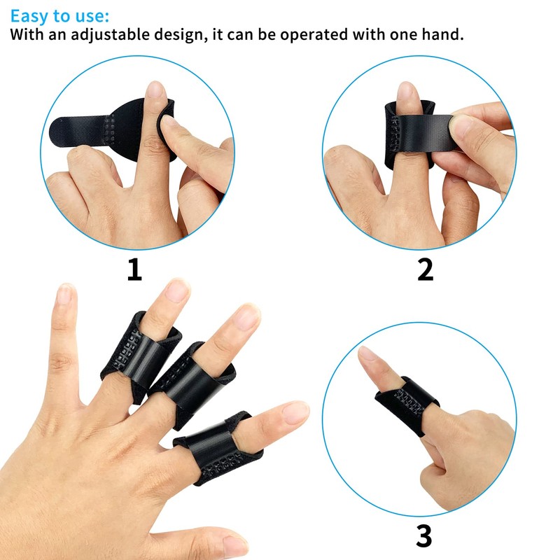 Lechengjia Acteso Neoprene Finger Clip Bracket - Damage Support for