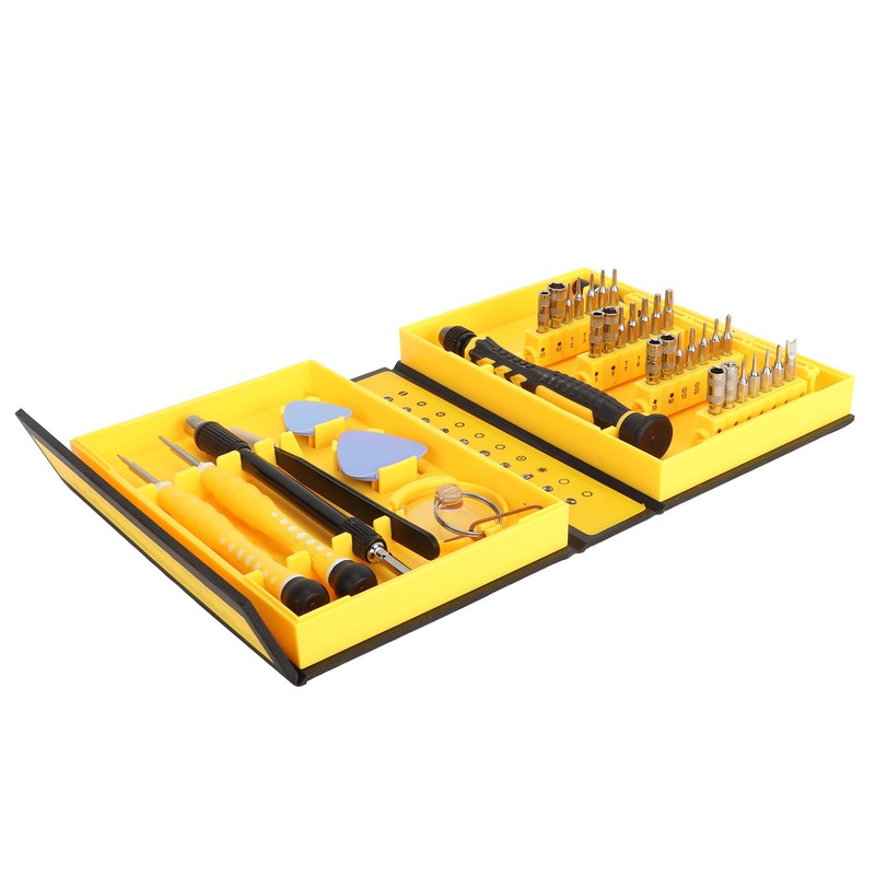 38 in 1 White Bit Screwdriver Socket Set High Hardness