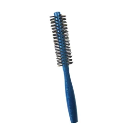 Tredoni 33 mm 100% Natural Boar Bristle Hair Brush Extra Firm - Blow Dry Round Brush (33 mm)