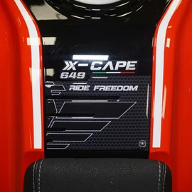 labelbike - 3D Sticker Protection Tank Pad Compatible with Moto Morini X-Cape Tank 2022-2023