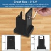 DEDU Bed Risers with Adjustable Screw Clamp, Couch Risers 3