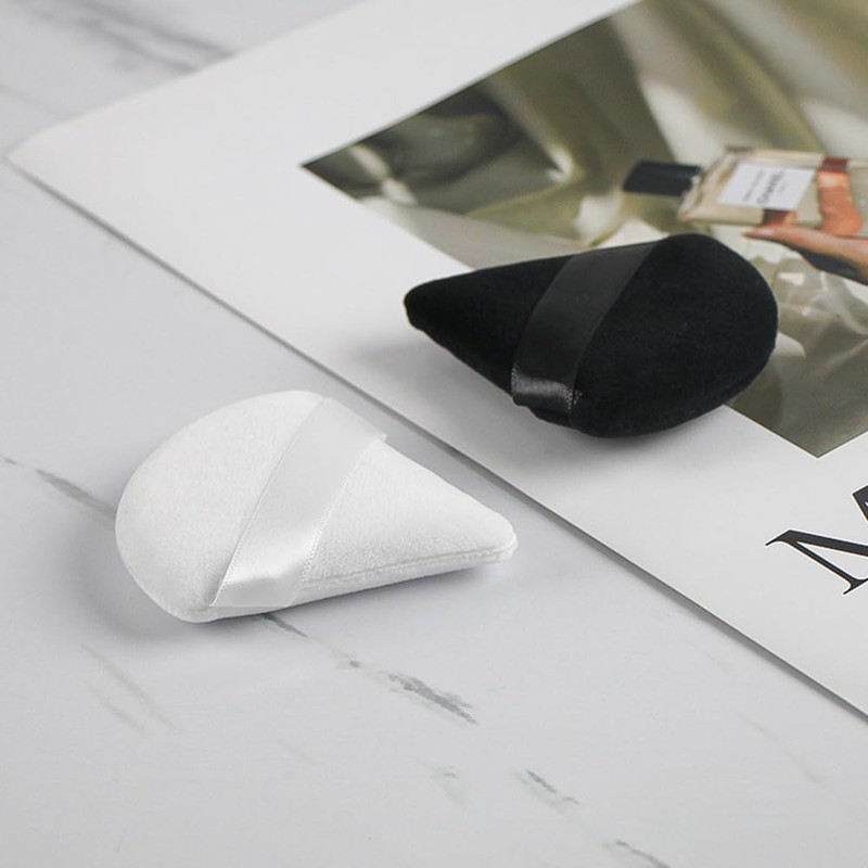Powder Puff 8 Piece Triangle Puff, Sponge Puff for Makeup