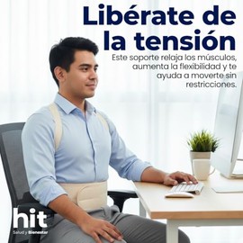 POSTURE PLUS Corrector de Postura Hombre y Mujer, Soporte Lumbar con Ajuste Ergonómico para Comodidad Cervical y Hombros, Faja para Postura de...     