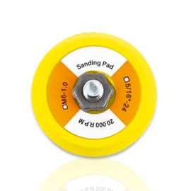 Tool Guy Republic TGR 2" PSA Vinyl Sanding Polishing Backup Pad with 5/16"-24 Threads (6 Pack)