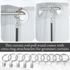 Shimeyao 6 Pack Stainless Steel Iron Curtain Pull Wand Universal