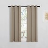 NICETOWN NICETOWN Window Curtain Panels, Thermal Insulated Solid Grommet Blackout