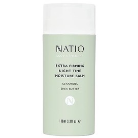 Natio Australia Aromatherapy Extra Firming Night Time Moisture Balm 100ml - Lightweight Night Cream for All Skin Types - Hyaluronate, Vitamin E, Shea Butter & Ceramides - Made in Australia