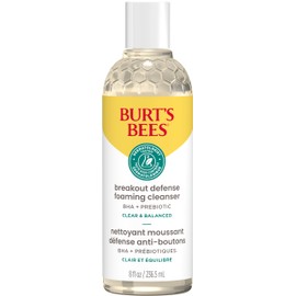 Burt’s Bees Clear and Balanced Breakout Defense Foaming Cleanser, 236.5ml