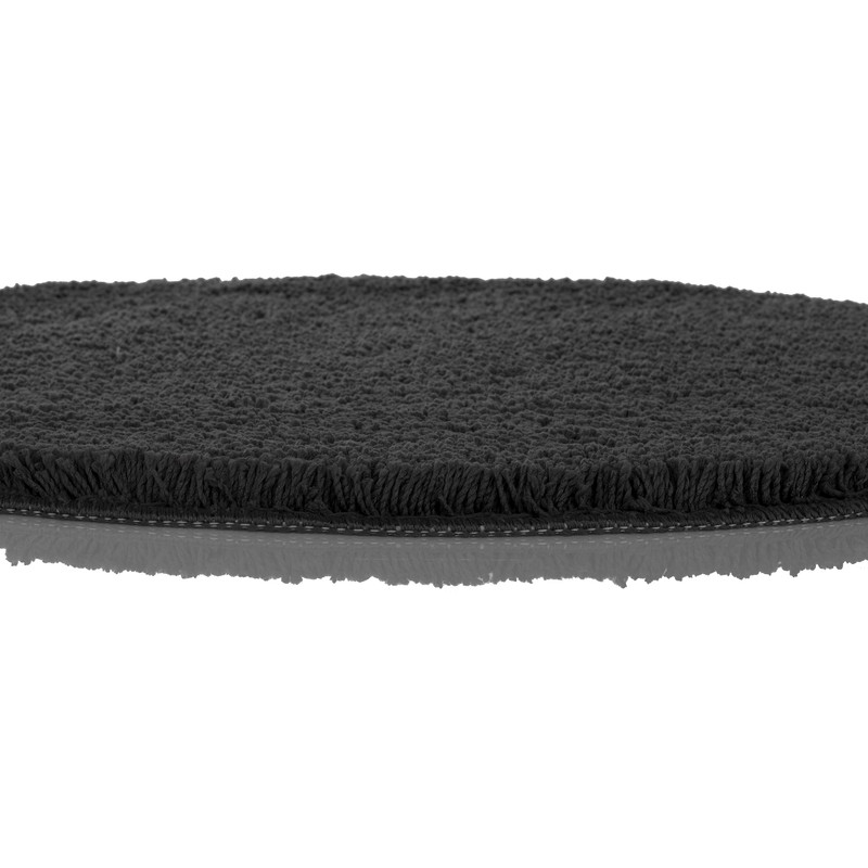 Brandsseller Bath Mat Diameter 60 cm Round Black