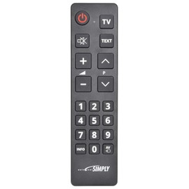 UNIVERSAL REMOTE Simple TV Remote Control | Compatible with all brands