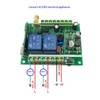 DC12V-36V 10A Motor Remote Control Switch, Push Button, Forwards Reverse