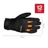 Fiskars Axe and Tool Gloves Work Gloves Touch Screen Compatible