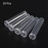 sourcing map Pack of 25 Flower Water Tubes with Lid