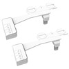Hibbent 2 Pack Bidet Attachment for Toilet, Non-Electric Dual Nozzle