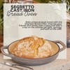 Enameled Cast Iron Bread Pan with Lid, 11” Grigio Scuro