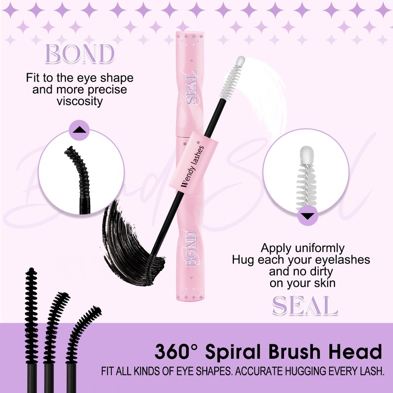 Wimpernkleber Bond and Seal Lash Glue Schwarzer Wimpern Kleber für