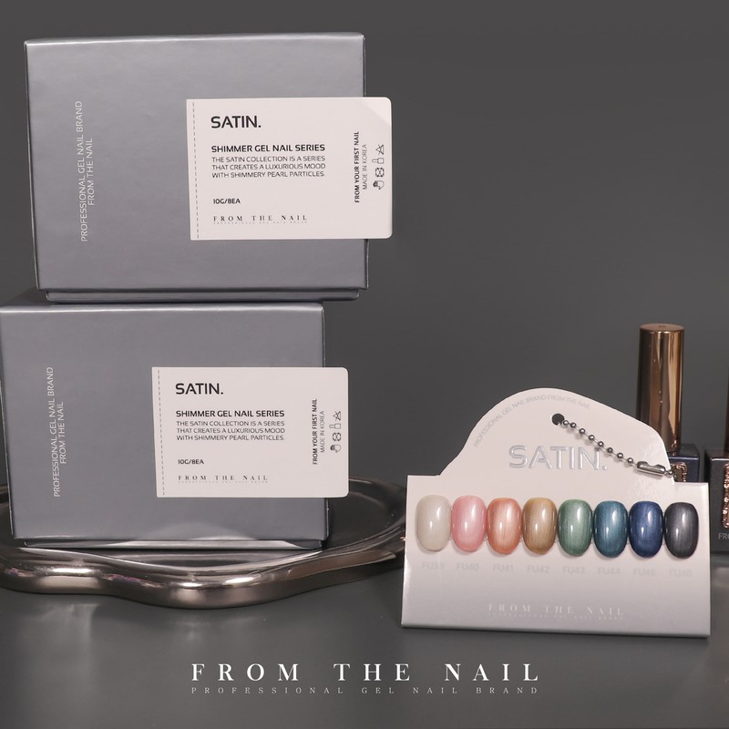 classic nail From the Nail Satin Glitter Gel + 30