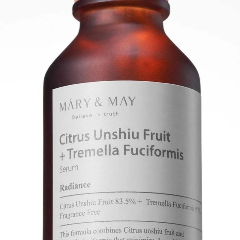 Sérum Mary & May Citrus Unshiu Tremella Fuciformis 30ml Despigmentante