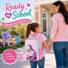 CCJPX 16" Mermaid Backpack for Girls, 3Pcs Kids Sequin Bookbag