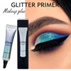 Pack of 2 Professional Makeup Bases, Glitter Primer Eyeshadow Applicator,