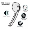 HEAD LEPO High Pressure Handheld Shower Head, 3 Spray Settings