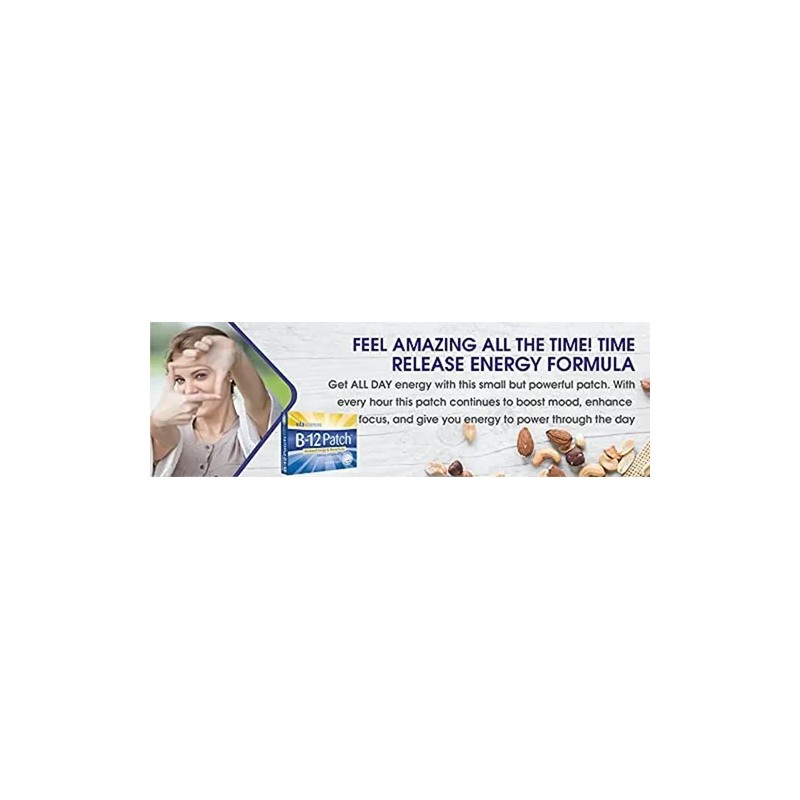 Vita Sciences Parche Vitamina B12 Alta Potencia 1000mcg
