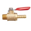 Litorange 2 PCS Brass Water Mini Ball Valve Shut Off