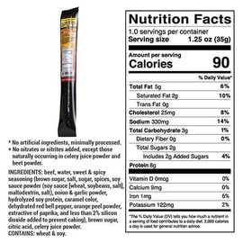 Sweet & Spicy Beef Stick - 1.25oz 2 PACK