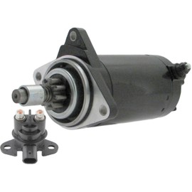 New Starter W/Switch for Sea-Doo Challenger Speedster Jet Ski Personal Watercraft 1995 1996 1997 1998 1999 2000 2001 2002 278-001-038 278-001-301 0127577 RS41267 18-6866 18-6869 71-29-18416 91-29-5393