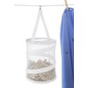 Whitmor - Pinzas de Madera Natural para Ropa, 100 Pines,