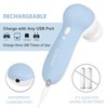 Rechargeable Facial Cleansing Spin Brush Set with 7 Exfoliating Brush