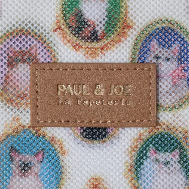 Print Mesh Flat Pouch Pole & Joe La Papetry Marks