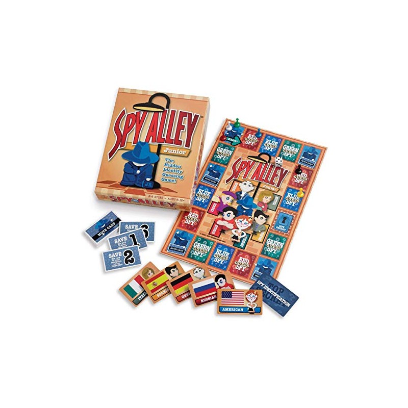 Spy Alley Junior Board Game - Guessing Game for Kids