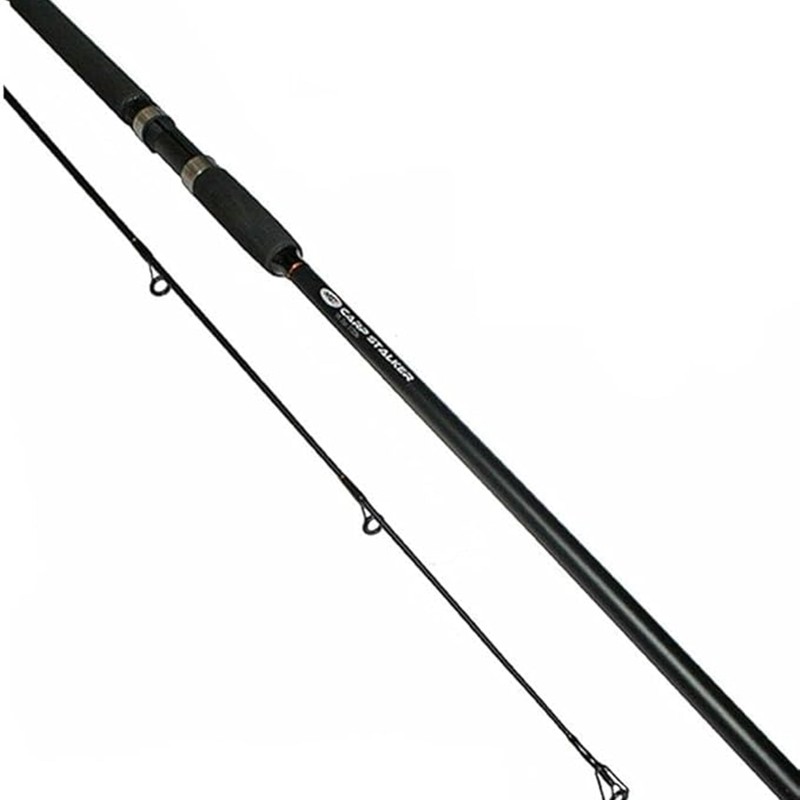 NGT 6FT STALKER BLACK CARP FISHING ROD 2PC 1.8M STALKING
