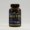 Biotina Cápsulas Collagen Keratin 60 Cáps 25,000 Mcg