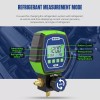 Mrcartool Refrigeration Digital Manifold Gauge HVAC System Leak Meter Pressure