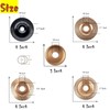 5pcs Wood Carving Disc, 4" and 4 1/2" Angle Grinder