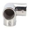 3 Way Corner Tee Joint 316 Stainless Steel Mirror Polished