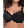 Curvy Kate Womens Wonderfully Full Cup Balconette Bra, Black, 36H