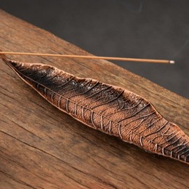 Leaf incense holder incense stand stick incense holder tray leaves 10ea