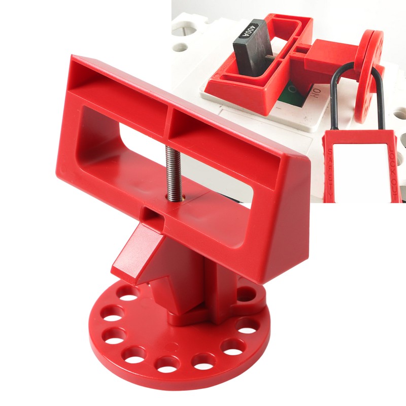 Circuit Breaker Lockout Device 3 Phase Safe Heat Resistant PC
