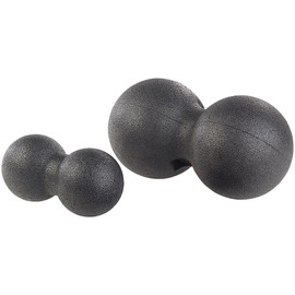 newgen medicals Massage Balls: Set of 2 Duo Balls & Fascia Trainer for Self-Massage for Back & Co. (Massage Ball Back, Massage Balls Back, Foot Massager)