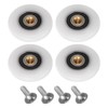 uxcell Shower Door Roller Wheel 27mm Diameter Replacement Part for
