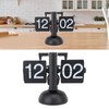 Flip Clock Large Number Battery Powered 304 Stainless Steel Tabletop