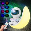 Astronaut Galaxy Projector,Star Projector Galaxy Light with Dynamic Nebula, White